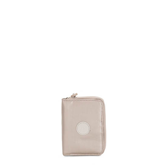 Carteras Kipling Money Love Metallic Small Wallet Beige | MX 2205EB